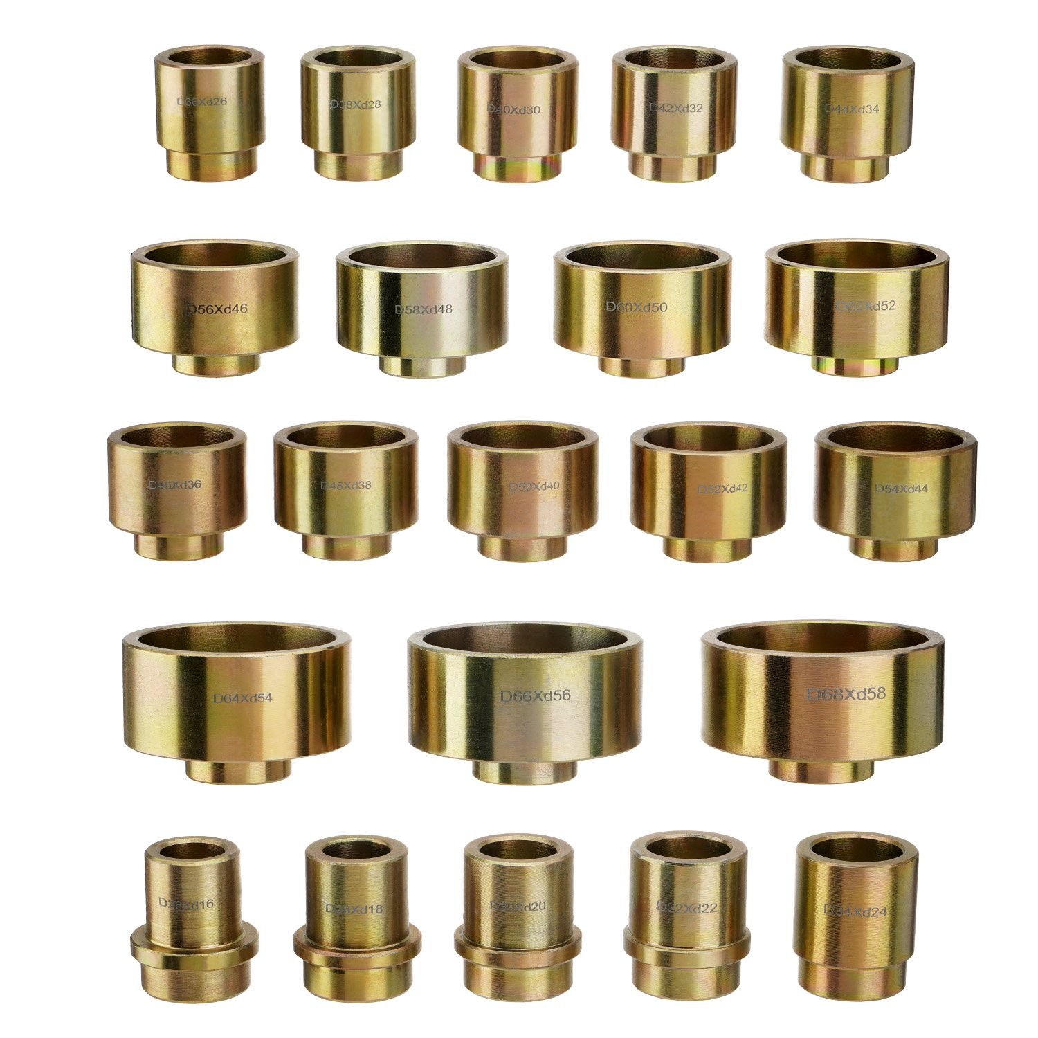 Hydraulic Sleeve Kit Bushes Bushing Bearings Removal Installation Tool Universal