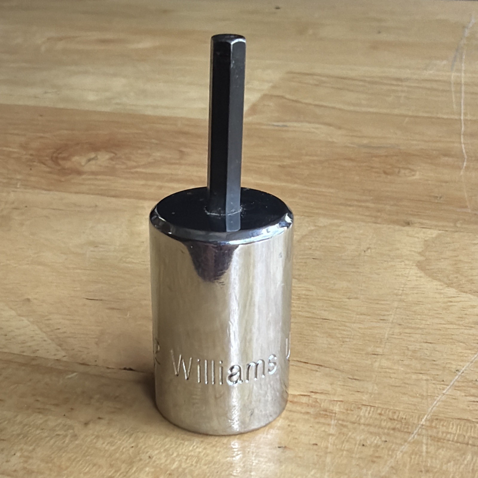 Williams Tools 5/32″ Hex Bit Driver Socket 3/8″ Drive BA-5 Made in USA