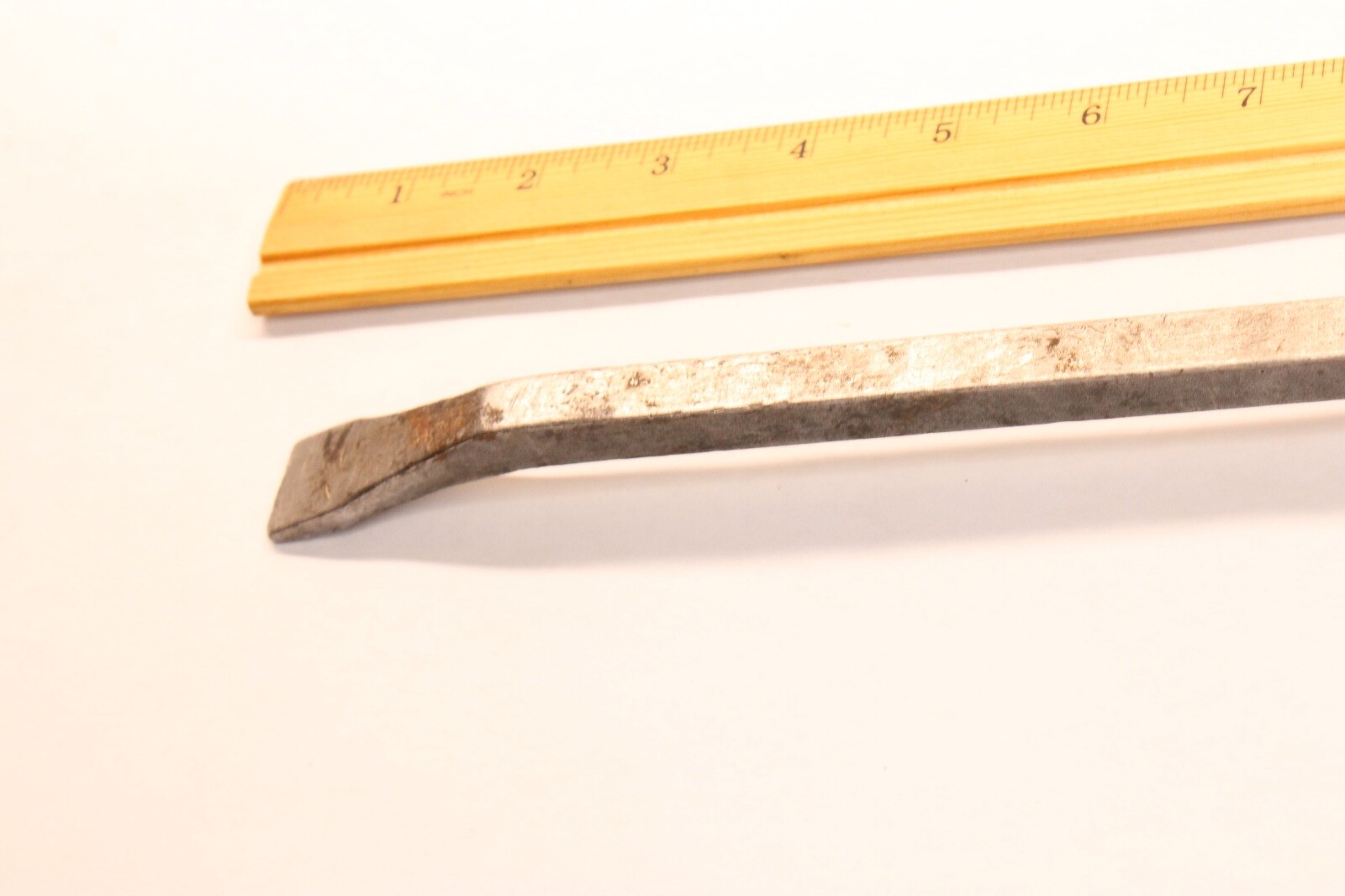 Unbranded 23″ Long Angled Tip Pry Bar Mechanic Hard Black Handle