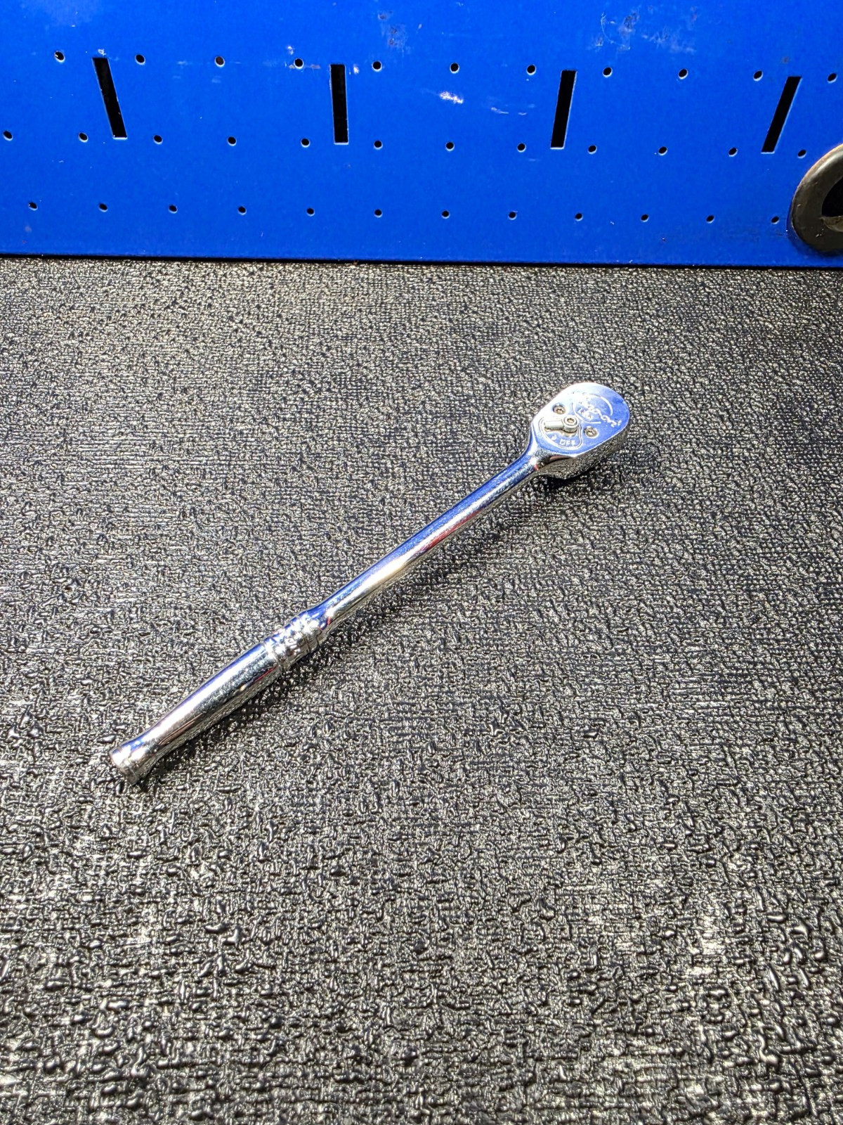 Snap-on Tools TML830 1/4″ Drive Long Handle Chrome Ratchet 6-1/2″ Long