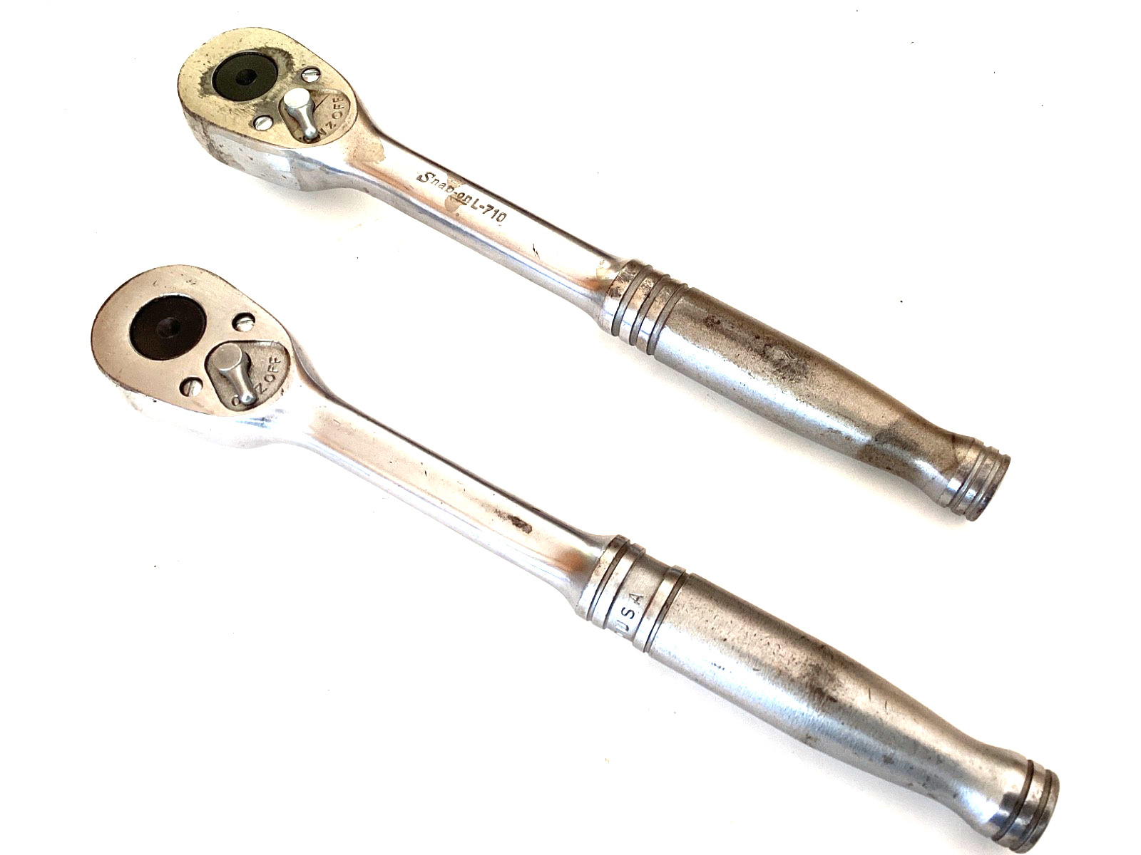 Snap On Tools USA L710 1/2” Drive Standard Handle Chrome Ratchet FRESH REBUILD