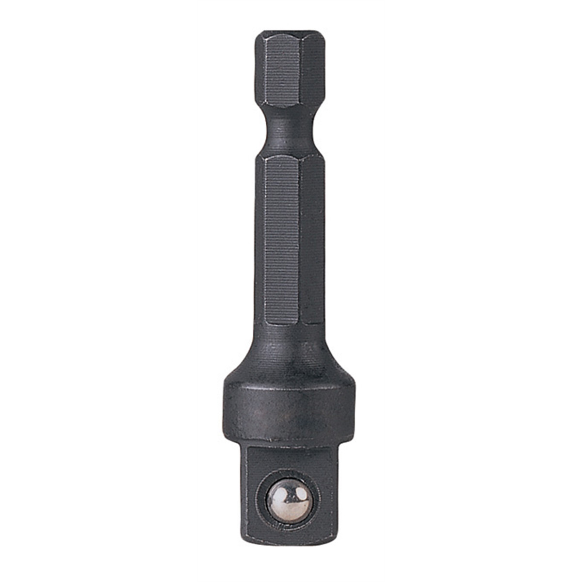 Grey Pneumatic 1438HA SOC 3/8 1/4D ADPT IMP HEX MALE BLK