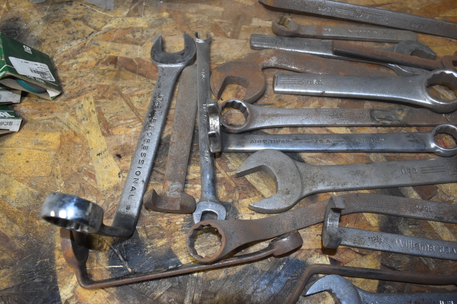 LOT OF 23 CUSTOM BENT PUMP WRENCHES FOR INDUSRIAL PUMPS FREE SHIPPING