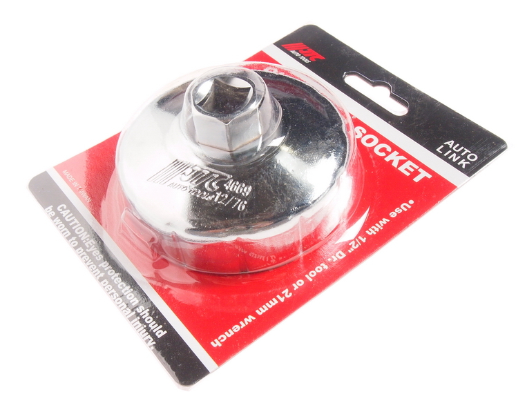 JTC PEUGEOT, CITROEN, RENAULT OIL FILTER SOCKET, 12P/ 76 MM, JTC TOOLS 4669