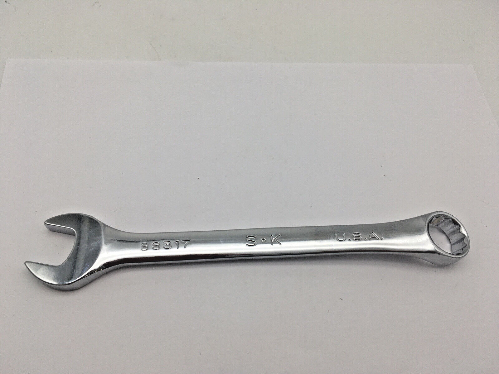 SK Hand Tools 88317 17mm 12pt Metric Combination Wrench Looks New