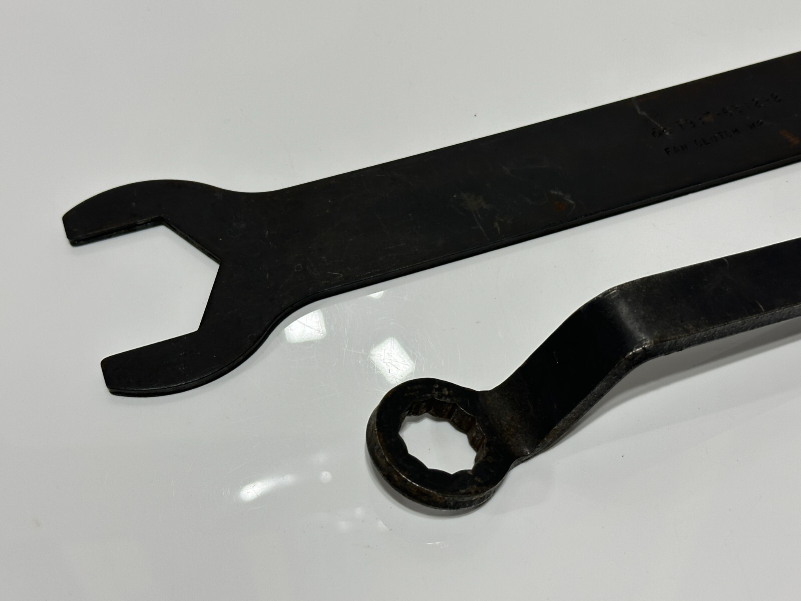 OTC Tools USA 2pc 193T-6312-8 Fan Clutch Wrench, 7127-A Crankshaft Pulley Wrench