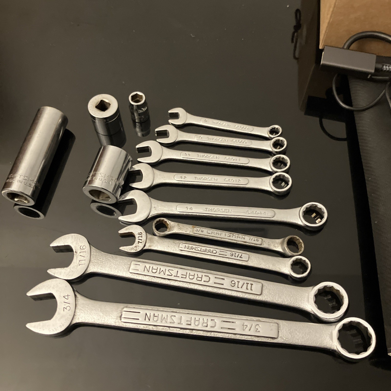 Spanners And Something Craftsman And Thorsen.