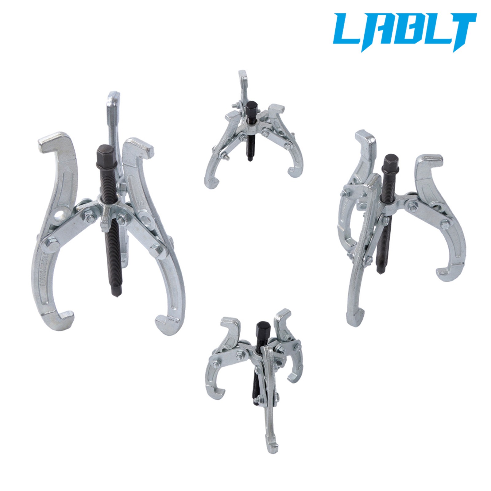 LABLT Gear Puller 3 Jaw Set 3″ 4″ 6″ 8″ Gear Pulley Bearing Puller Auto Mechanic