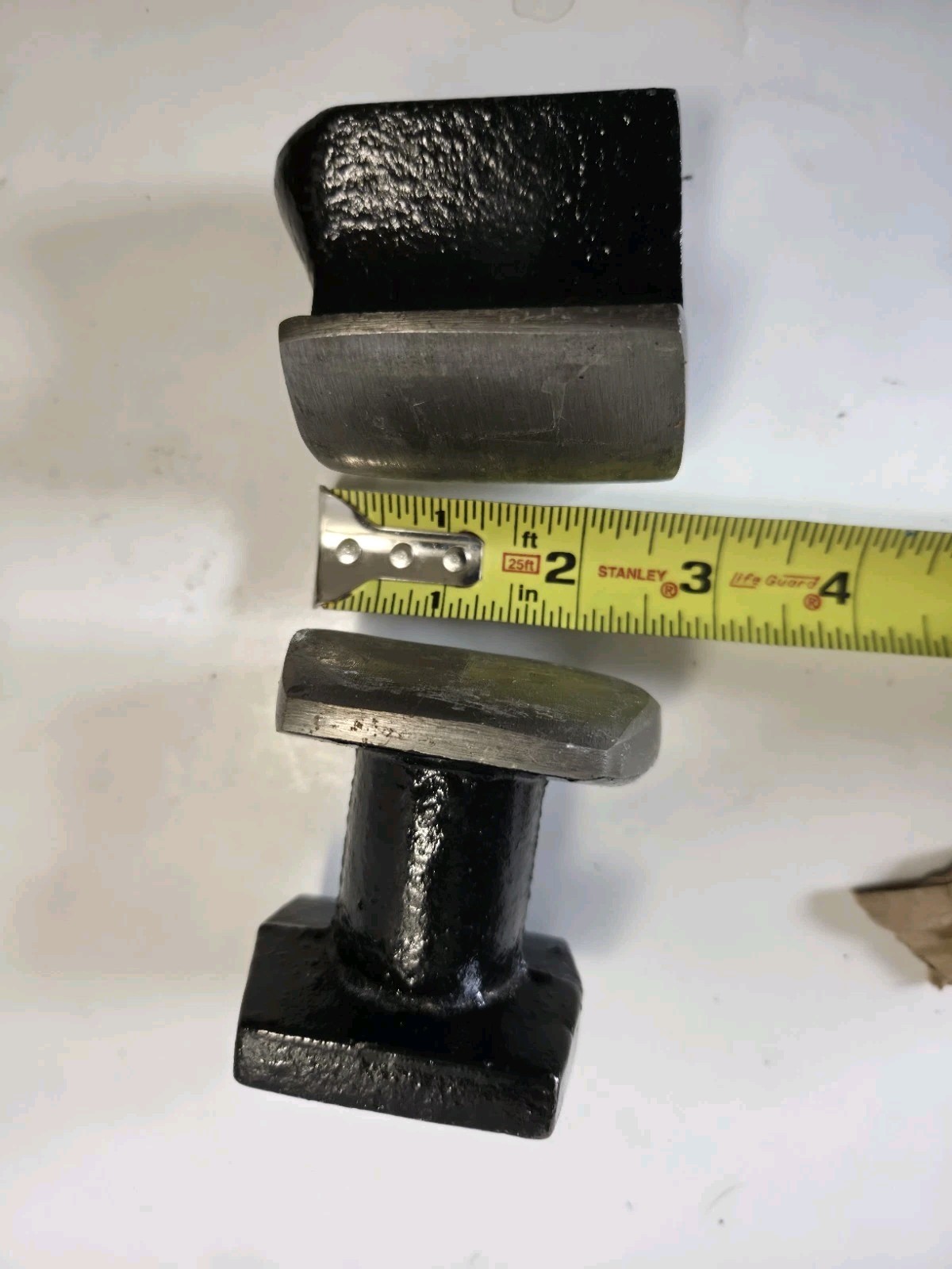 (2) Auto Body Dollys Hand Anvil Unbranded