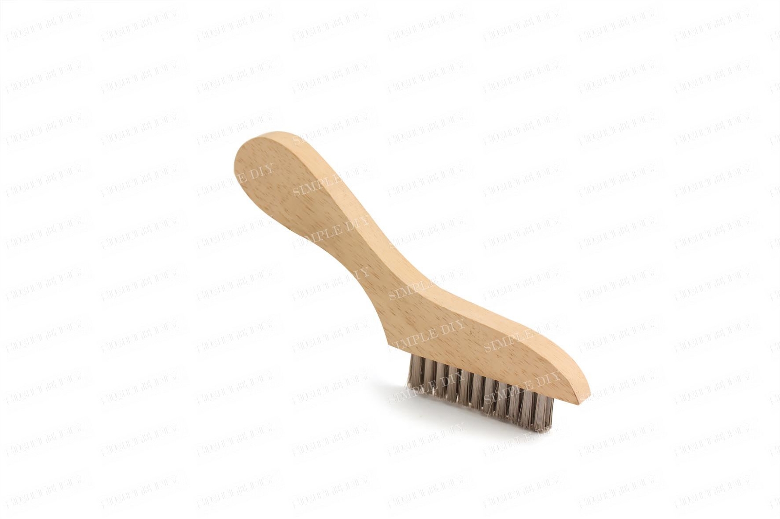 SMALL WIRE SCRATCH TOOL BRUSH STAINLESS STEEL METAL BRISTLES GROUT CLEANING