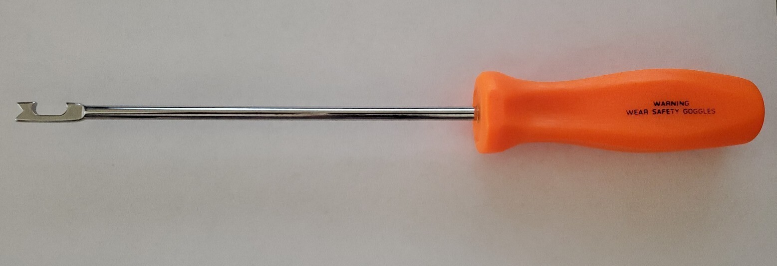 Snap On Tools Pull & Push Spring Tool Orange SPRG618O 6″ Shaft USA NEW!!!!!!!!!!