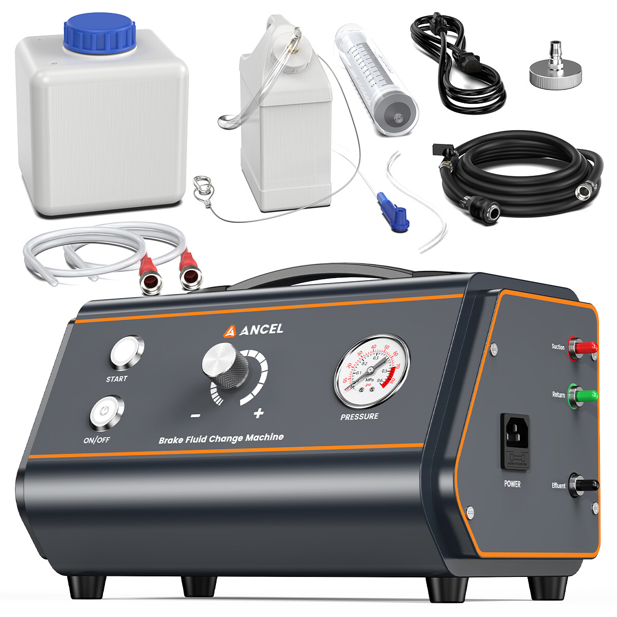 ANCEL Car Electric Brake Fluid Bleeder Brake Fluid Exchange Machine Oil Change