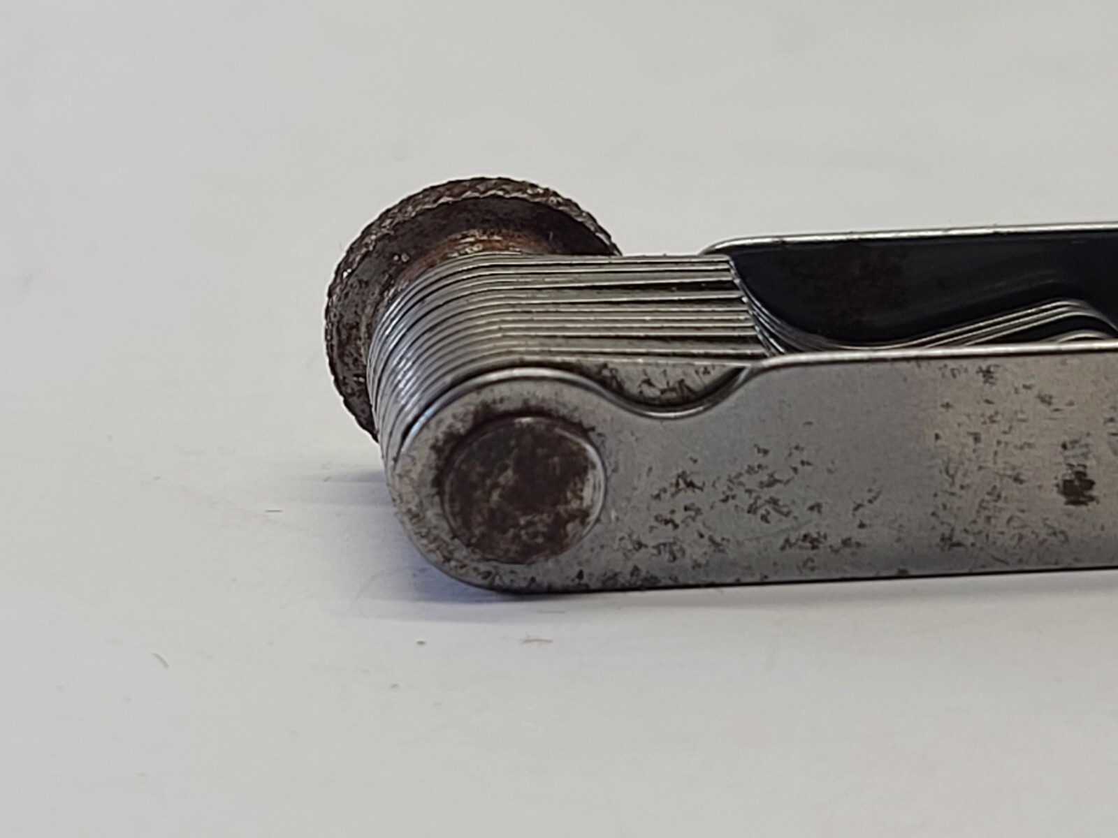 Starrett 156 Metric Screw Pitch Gage 28 Leaves 0.25-2.50mm Range Gauge Tool USA
