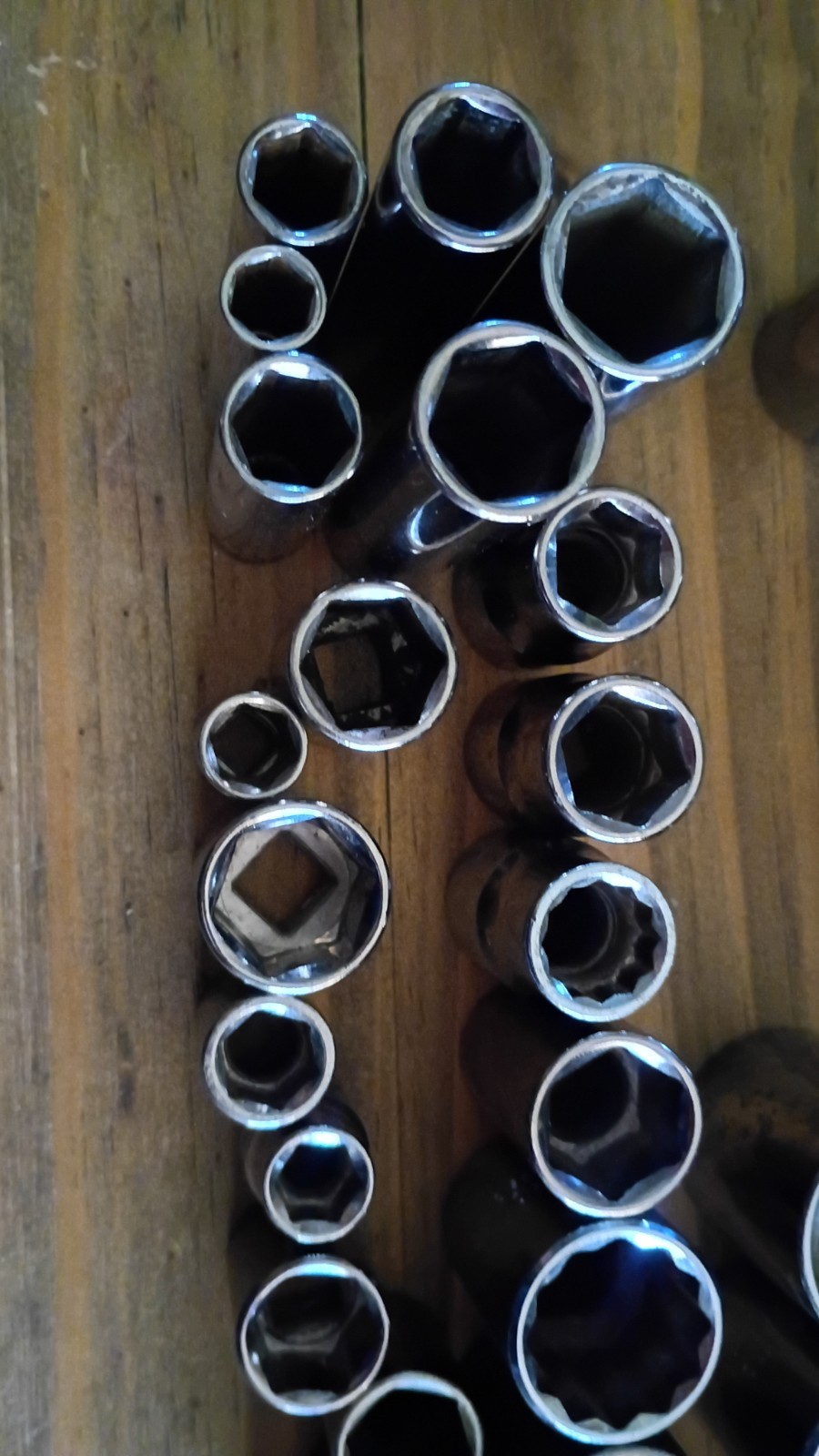 Craftsman Sockets Individual Choice SAE Deep Shallow 1/4 3/8 1/2 USA 6 12 Point