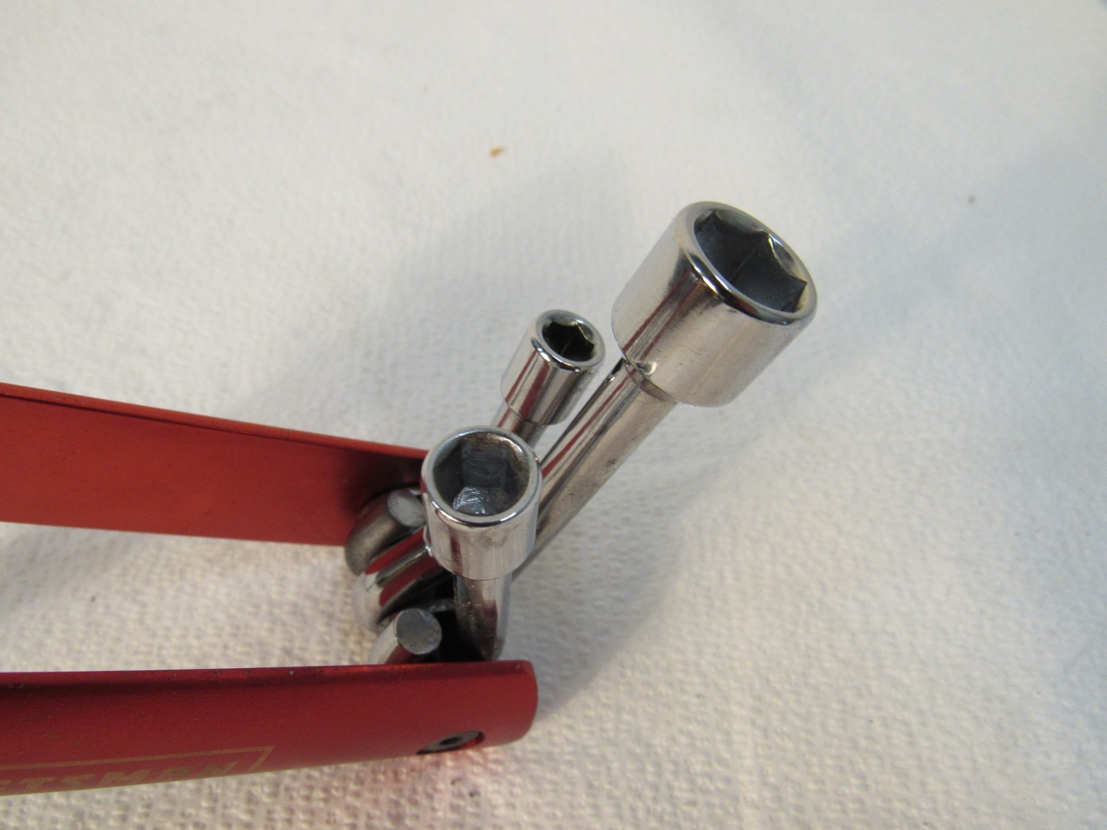 Craftsman Metric Foldable Wrench Set 5,6,8,9,10,12 MM Aluminum Body MM 2238 AF