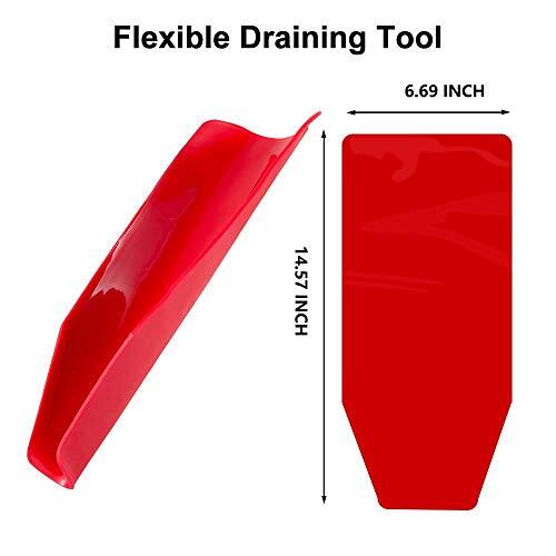 Flexible Draining Oil Funnel Foldable Guide Tool for Trucks Motorcycles Cars
