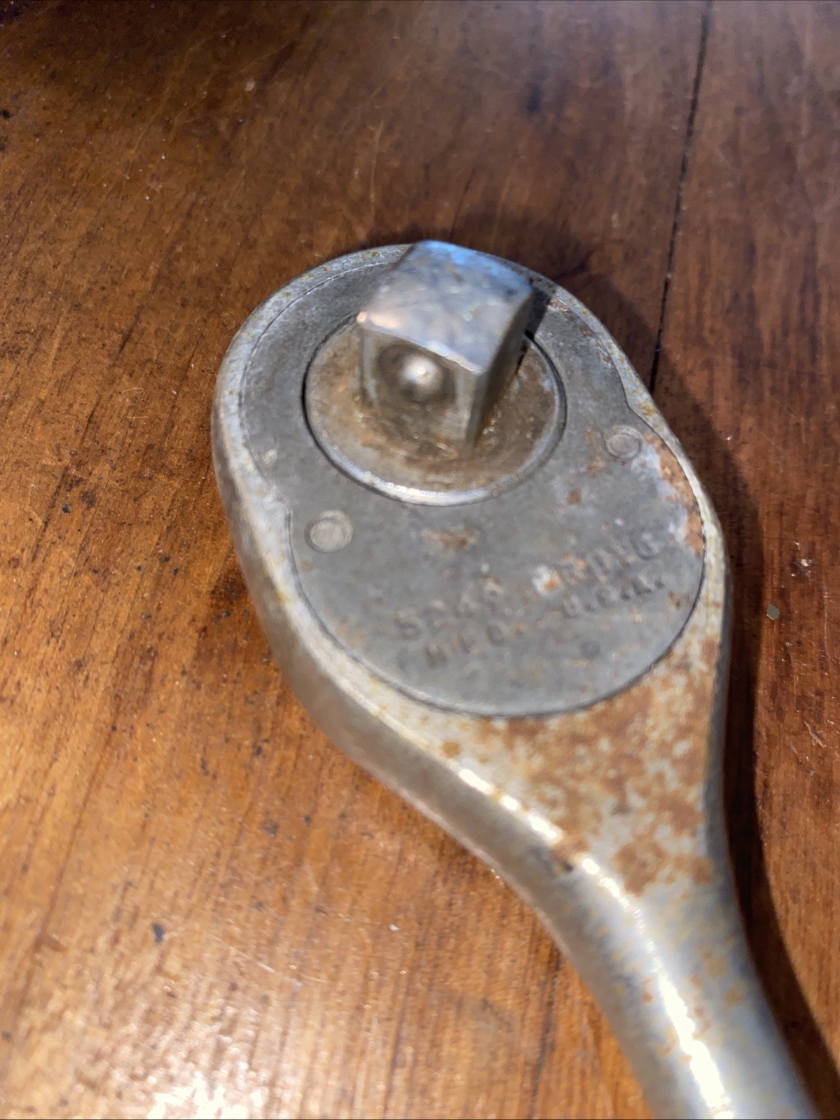 Vintage Proto 5249 USA 3/8″ Drive Knurled Handle Pear Head Ratchet