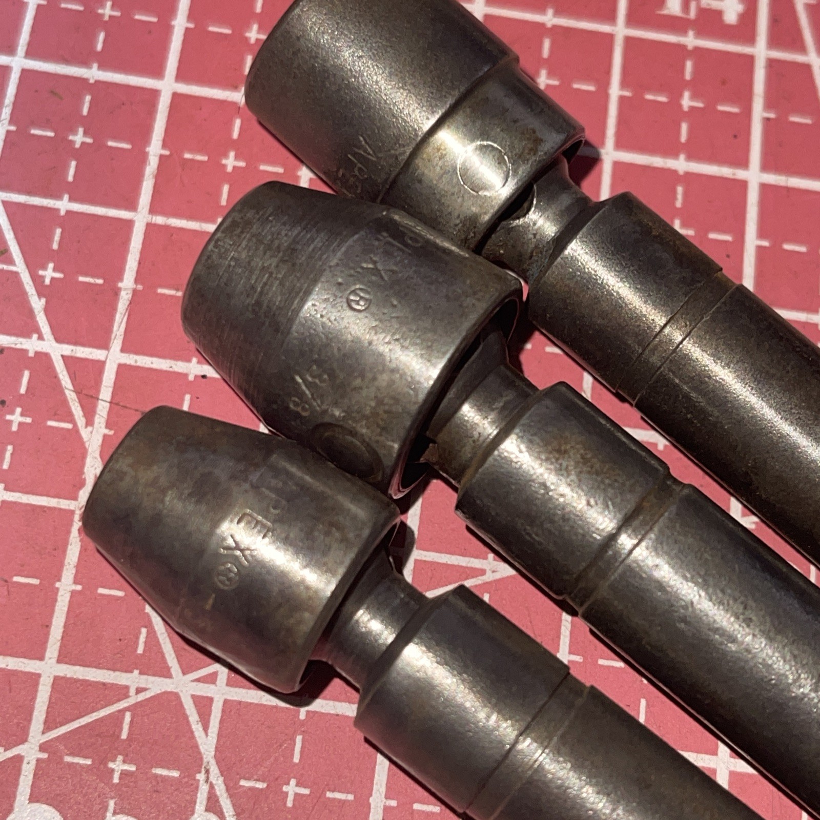 Apex USA Hex 7/16 Power Drive 7 Piece 5/16 – 5/8 Wobble Socket Adapter Extension