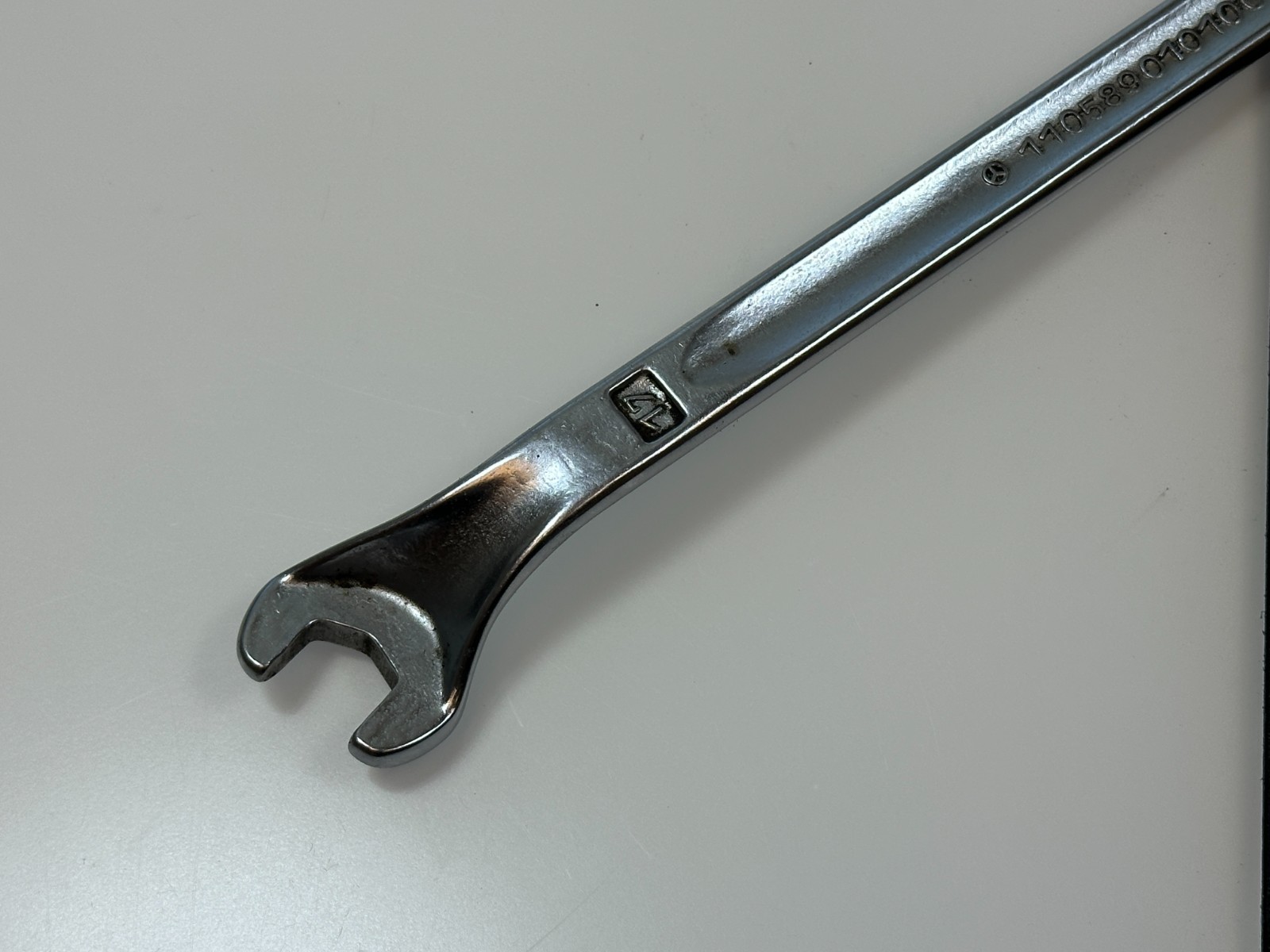 Mercedes Benz 110 589 01 01 00 Valve Adj Wrench 17mm Open End Stahlwille 3010/17