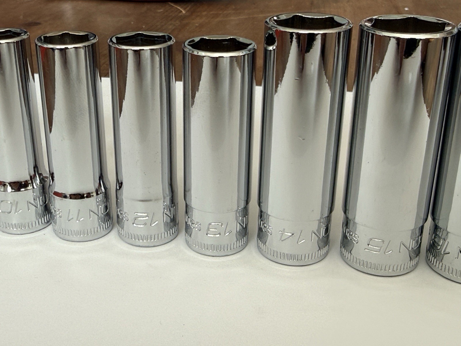 ICON 3/8” Drive 6Pt Metric Shallow & Deep Socket Chrome – Choose Size mm