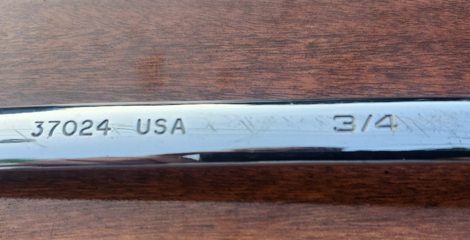 Vintage =Husky= USA 1-1/8″ to 1/4″ Full Polished Comb Wrench Set 11 Pc USA 🇺🇸