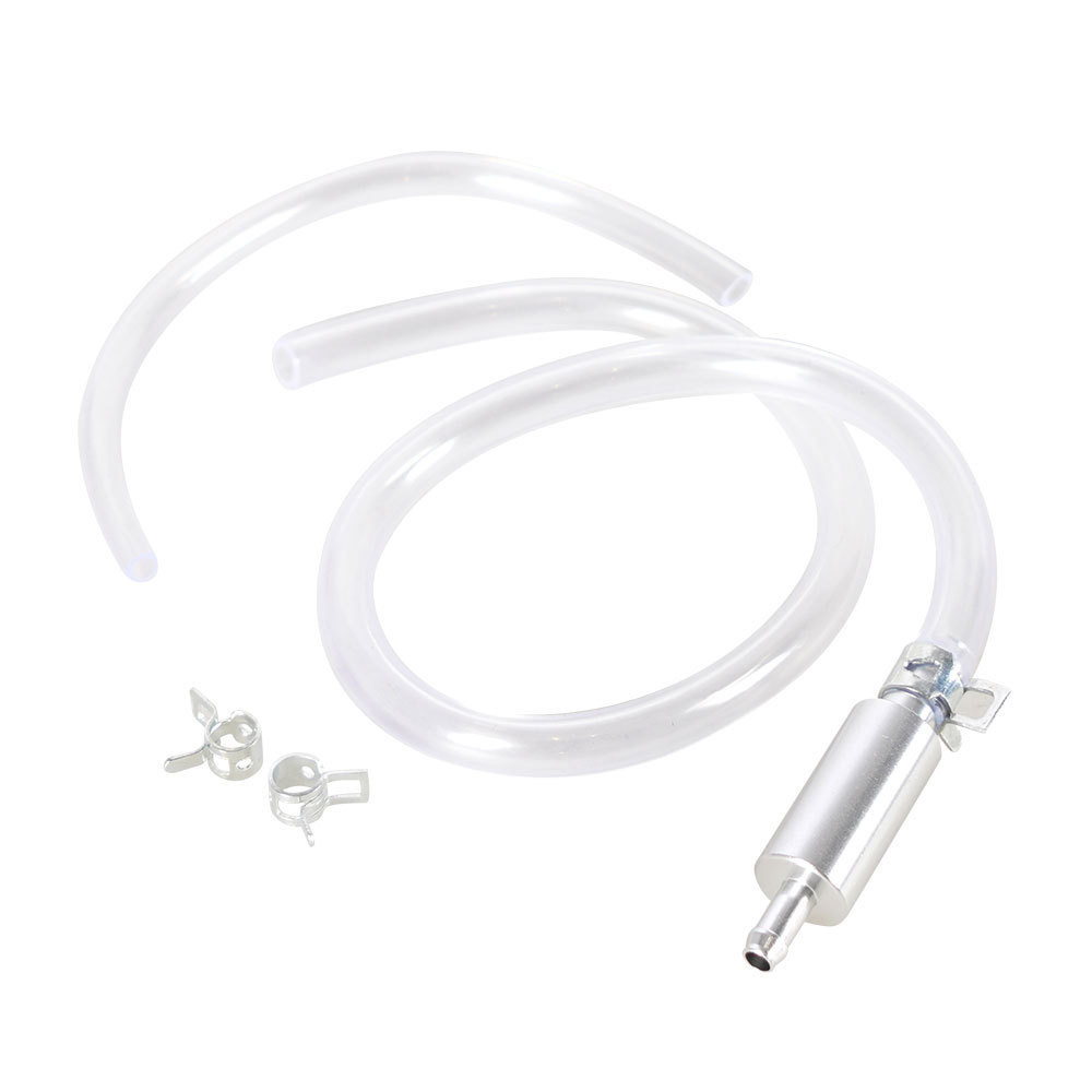 Car Motorcycle Clutch Brake Bleeder Hose One Way Valve Tube Bleeding Tool Kit US