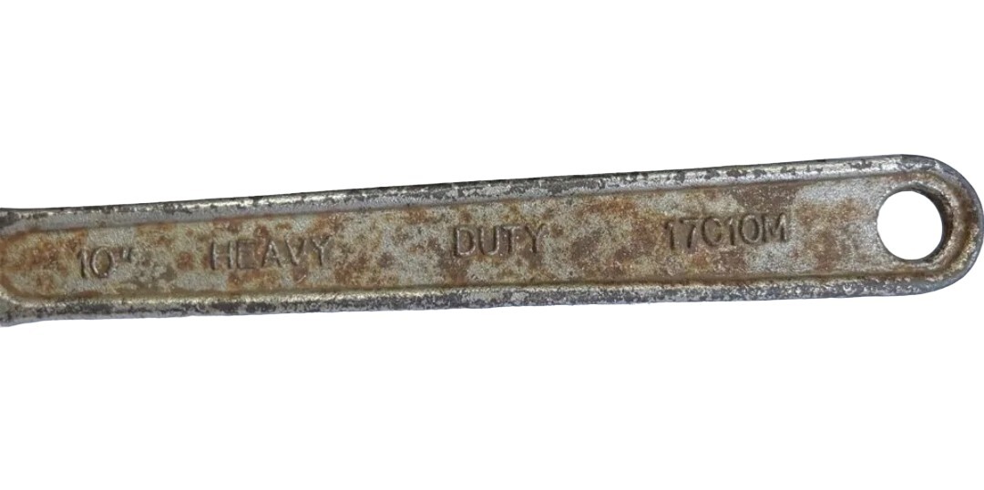 10″ Heavy Duty 17C10m Adjustable Wrench Chrome Vanadium 250mm **SALE**