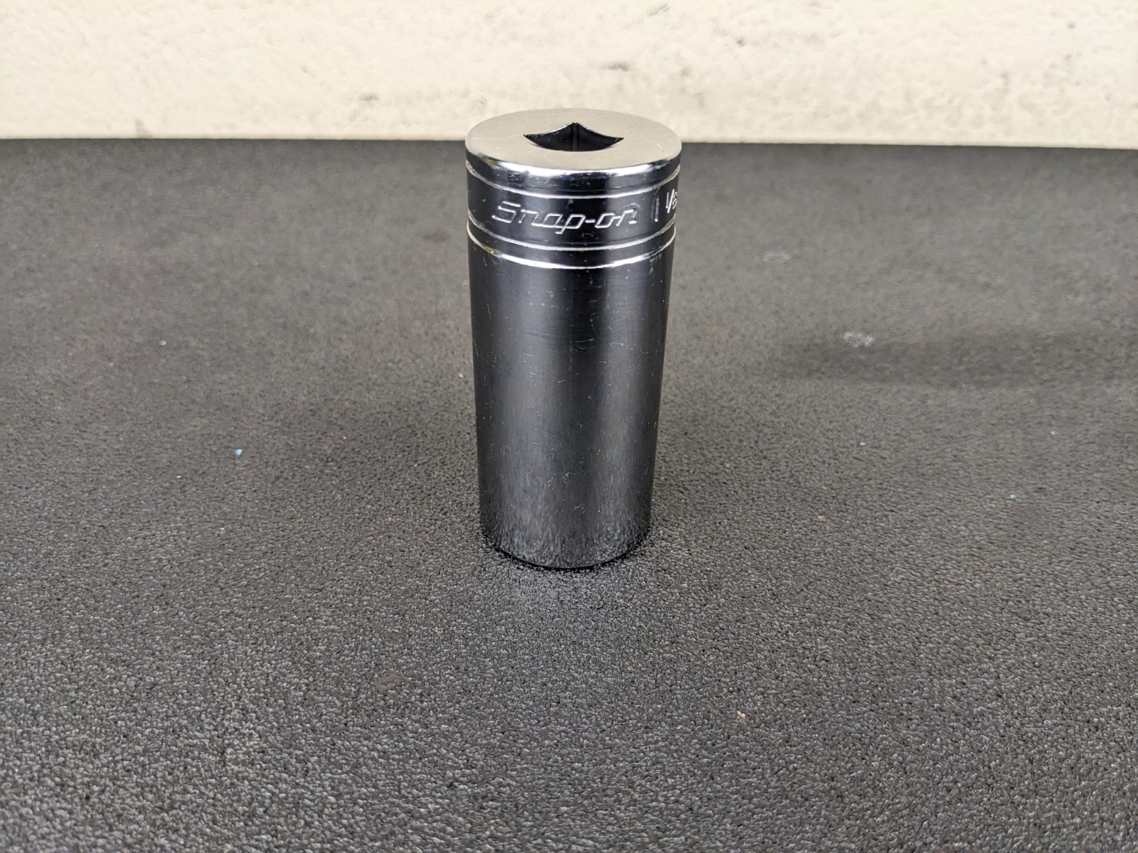 #bo296 Snap-on Tools NEW SAE 1-1/8″ Deep 1/2″ Drive 12 Point Socket S361 USA