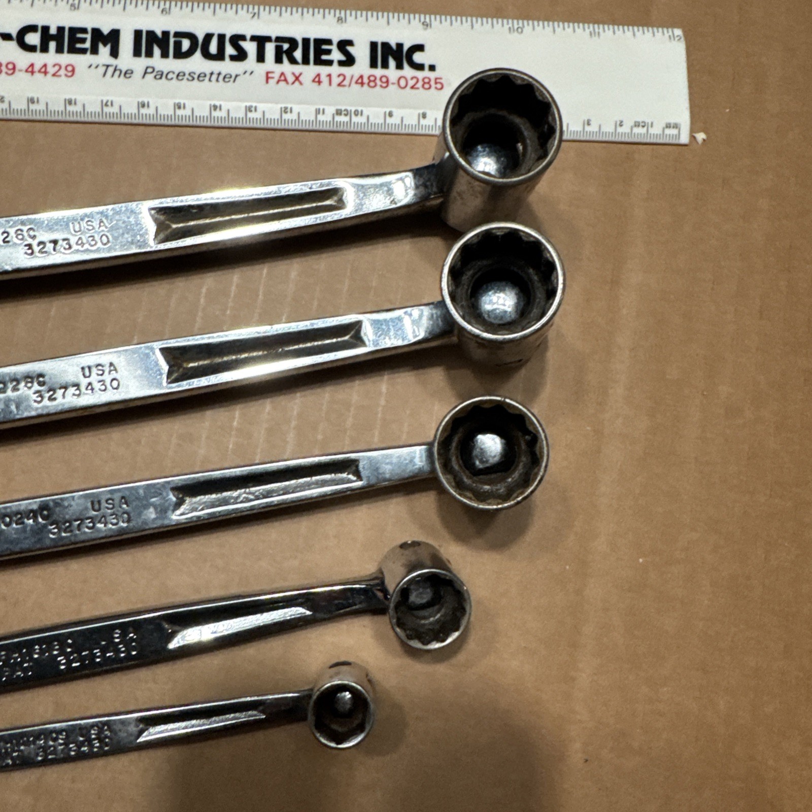 Lot Snap-On 1/2′ 9/16′ 11/16 13/16 5/8 3/4 3/8 Double Flex Head Socket Wrench W1
