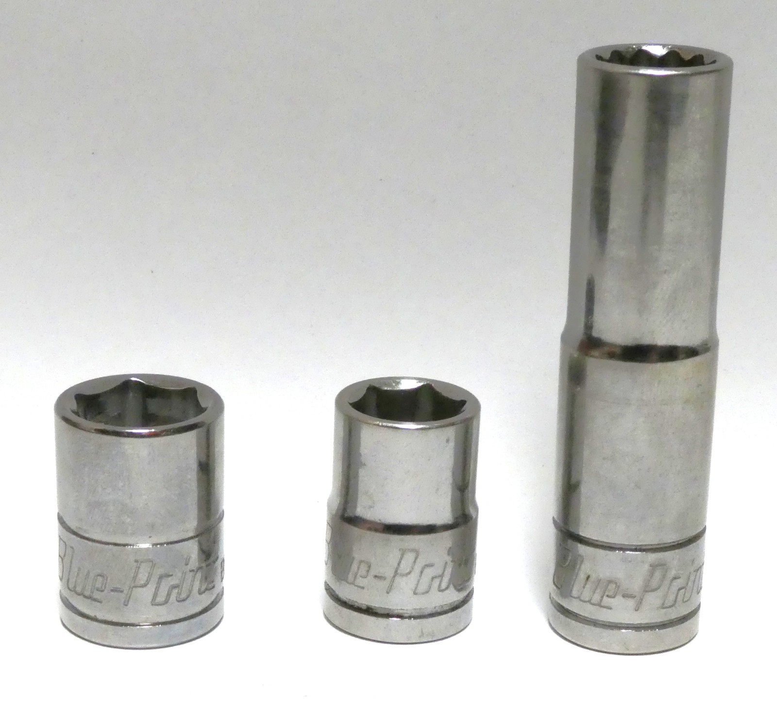 (3) Blue Point Tools: 7/16″ BLPS38716, 13mm BLPSM3813, 11mm BLPLM3811