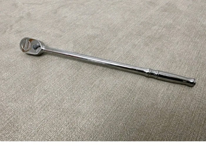Snap-on TL72 1/4″ Drive Long Handle Ratchet 9-Inch 72-Tooth Dual 80 USA Mechanic