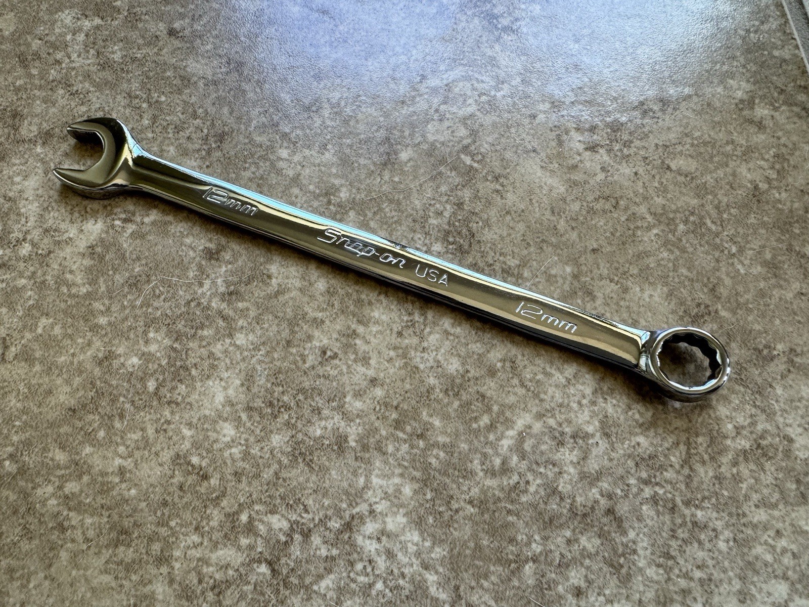 🔴 NEW Snap-On SOEXM12 – 12 mm Metric Flank Drive PLUS Combination Wrench USA