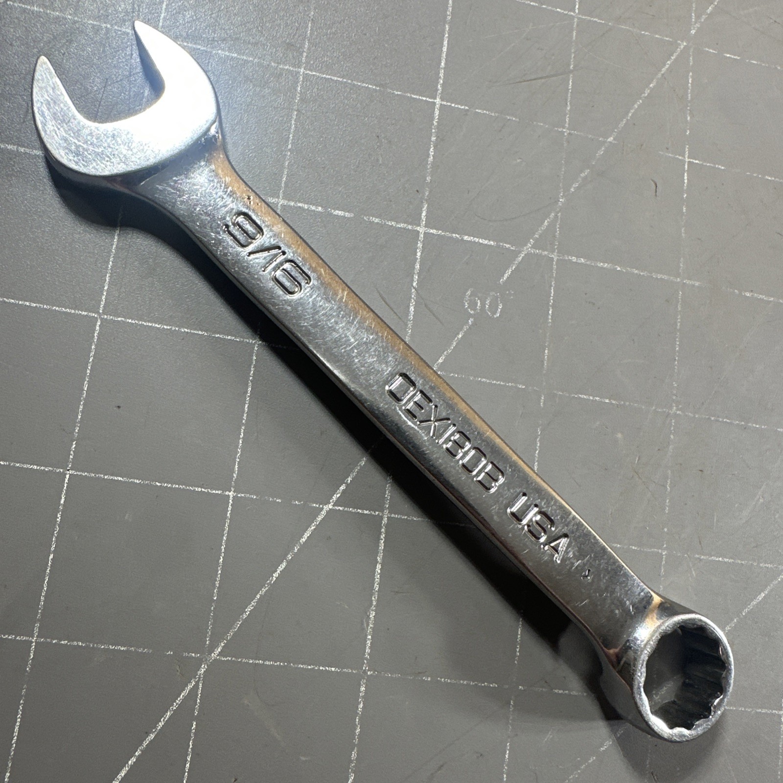 Snap on Tools 9/16″ Inch Short Combination Wrench SAE OEX180B USA