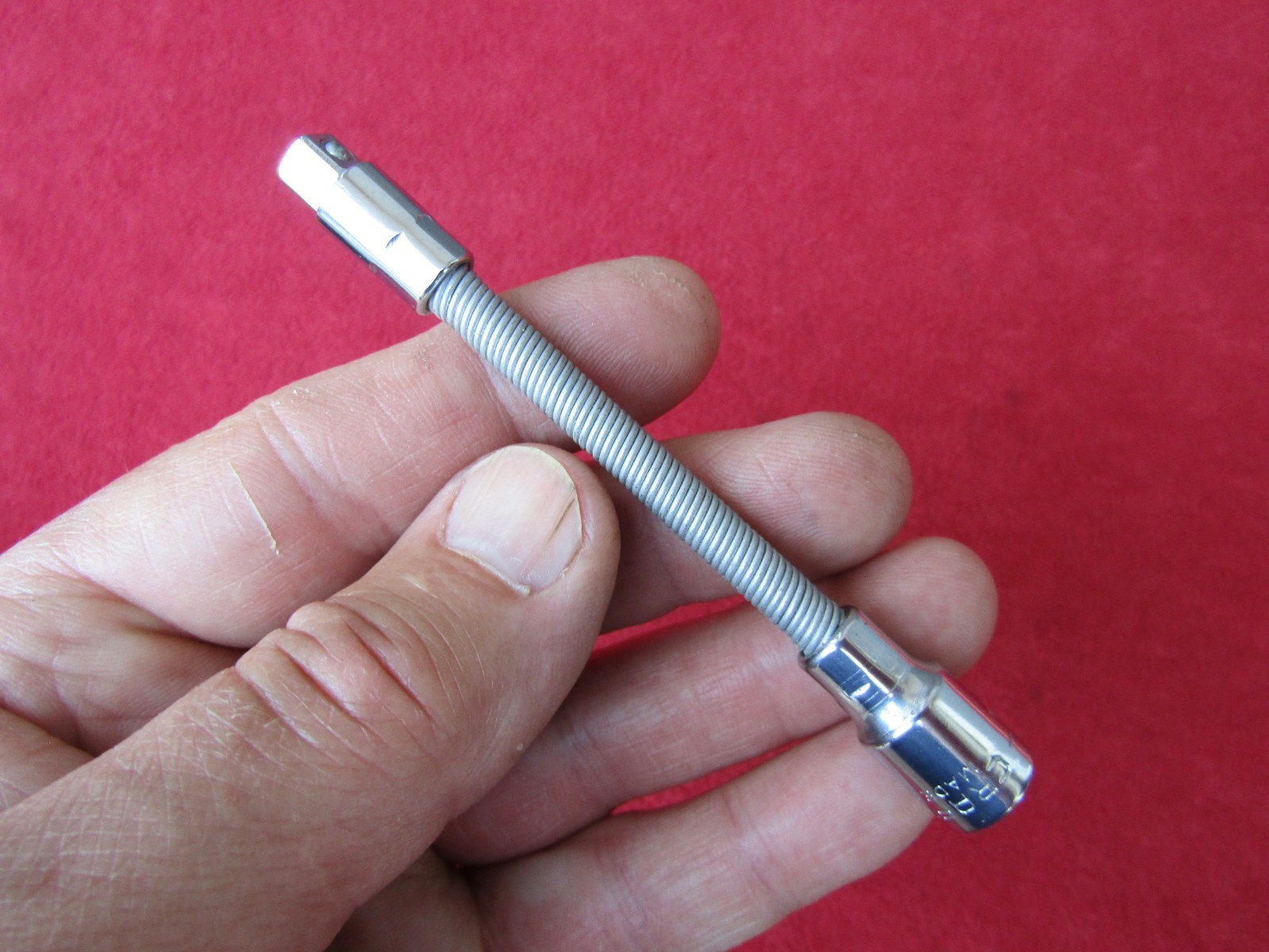 NICE Vtg CRAFTSMAN 1/4″ Dr 4″ Flexible Socket Extension 4336 -V- Series Made USA