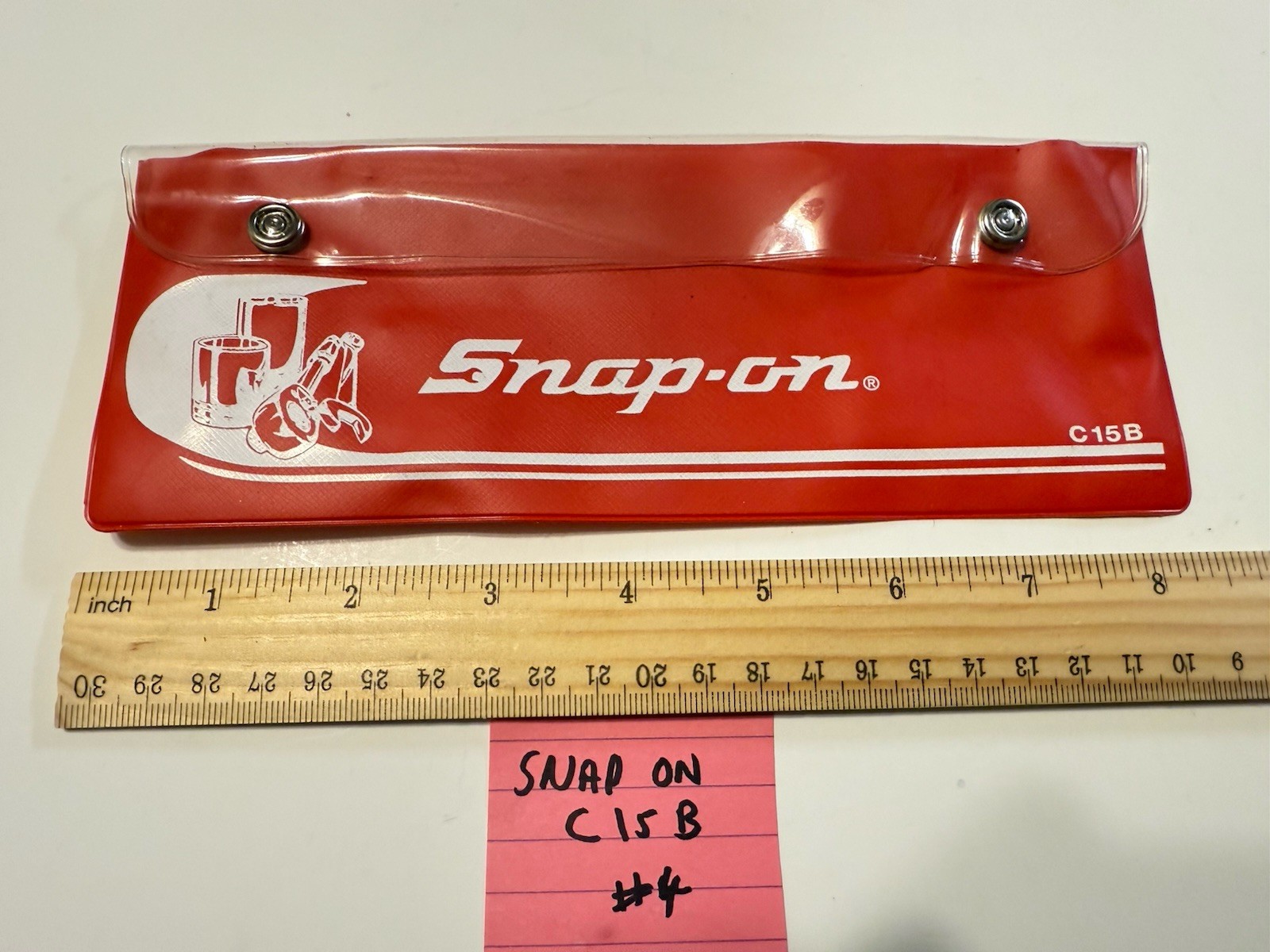 (Empty Case) Snap-On 11 Pc. Allen Wrench Set SAE Hex Key C15B NO TOOLS Excellent