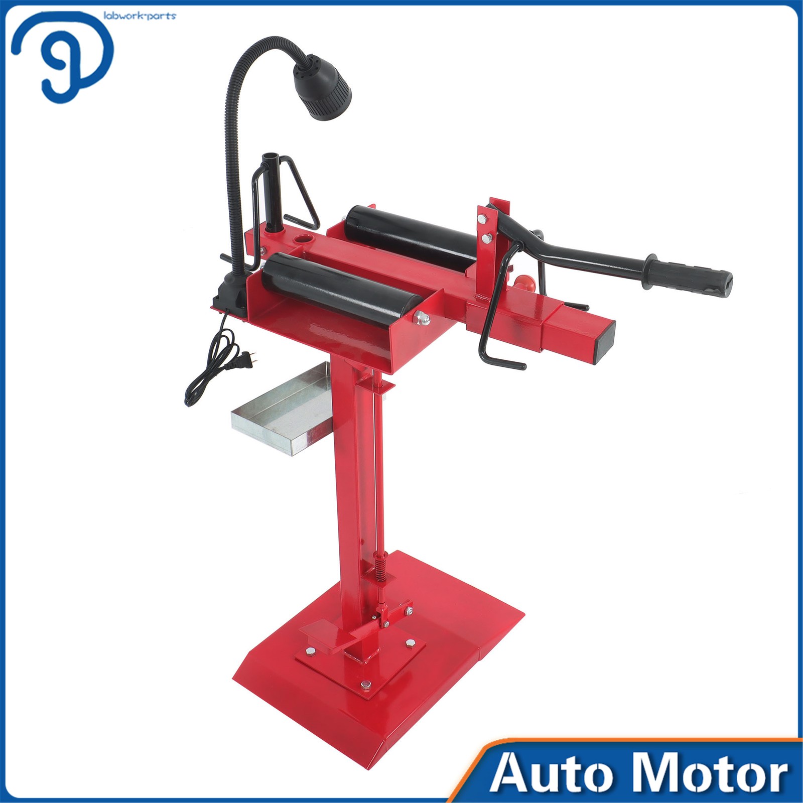 For Truck & Car Manual Tire Spreader Changer Portable Tire Changer w/ LED Light