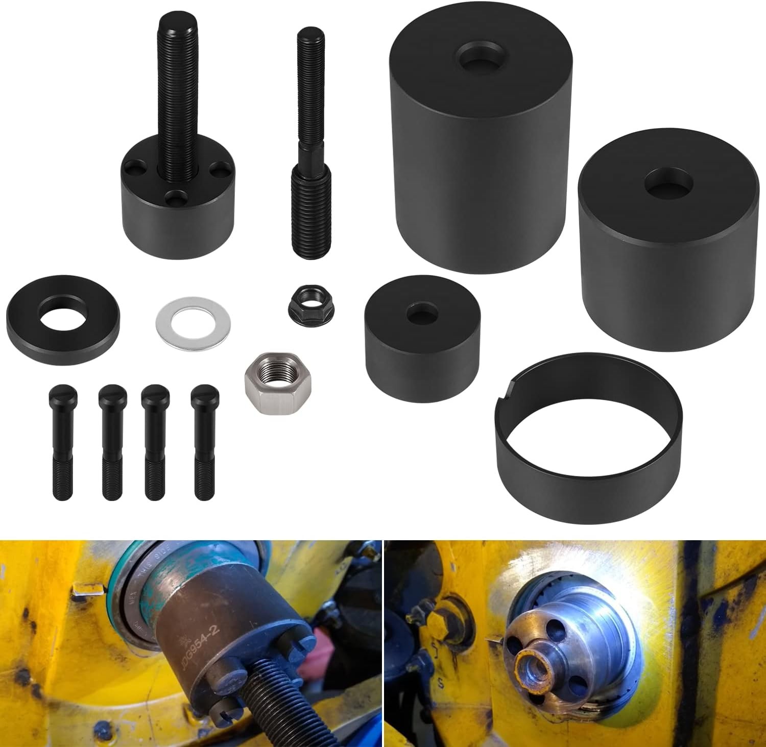 JDG954B for John Deere 1039 4045 6059 Crankshaft Gear+Front Crank Seal Installer