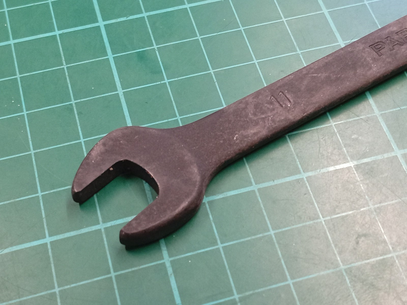 New Paramount, 11mm Black Oxide, Combination Spanner, Made In Taiwan