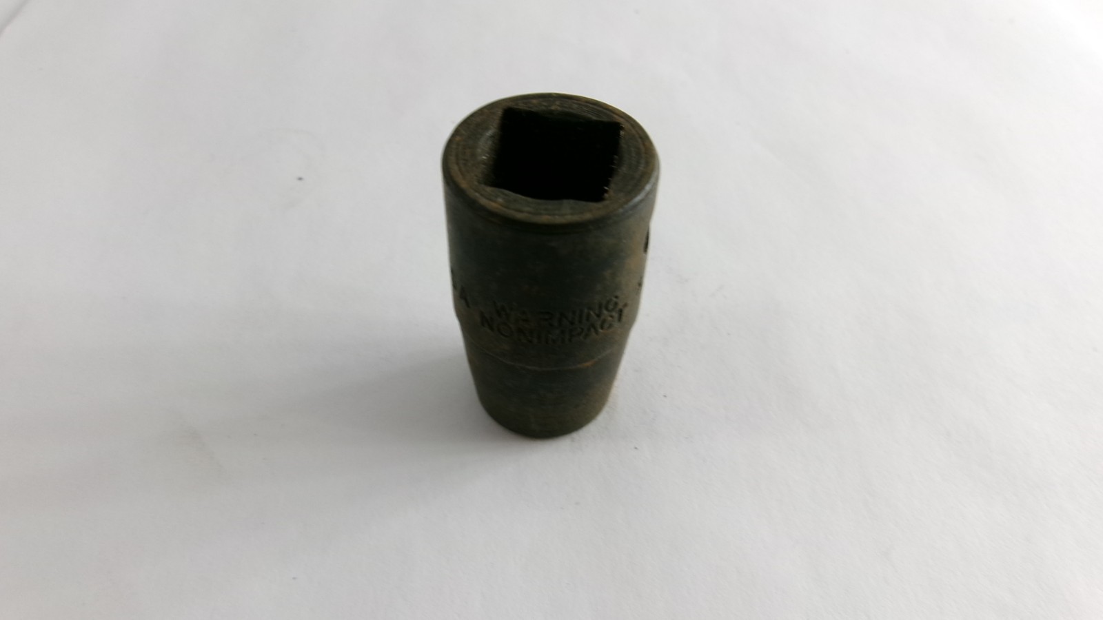Snap-on tools USA 1/2″ drive 3/8″ SAE 8pt Double Square Socket P412