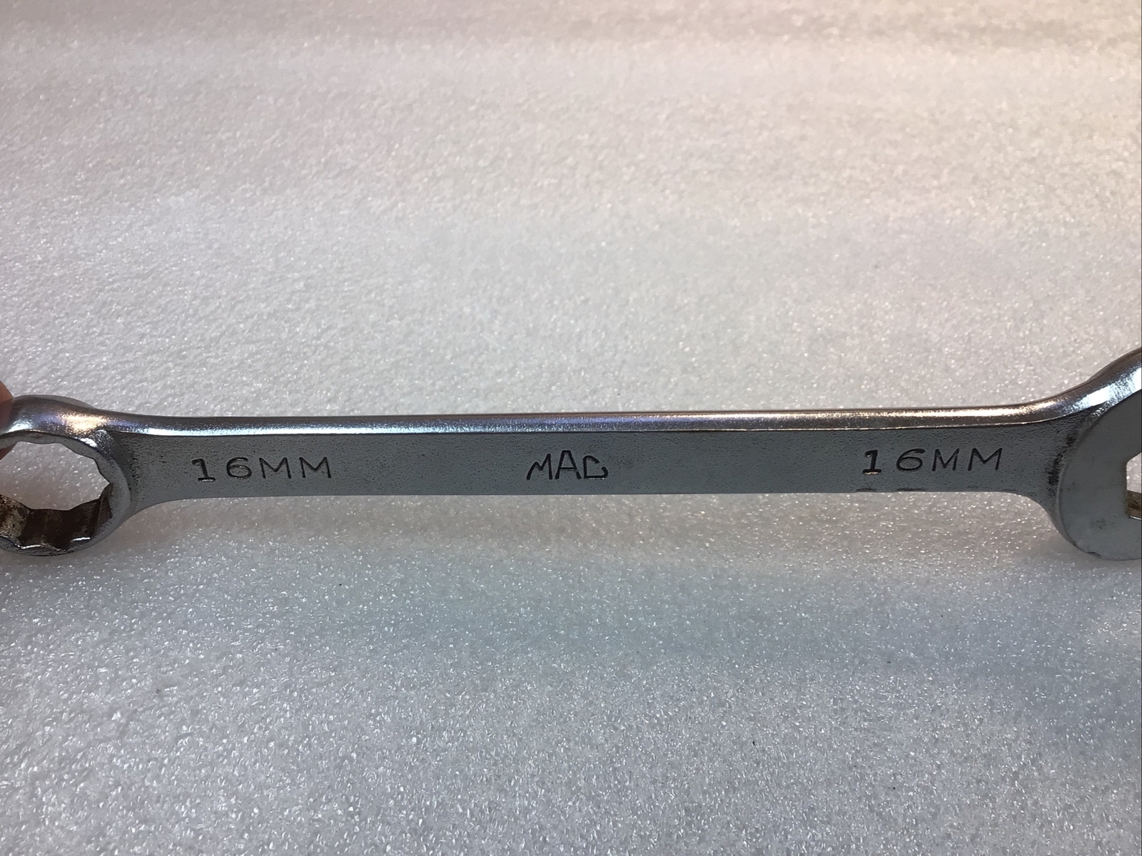 MAC TOOLS#M16CW – 16mm, Metric, Chrome, Combination Wrench, 12 Pt., -USA-NICE-