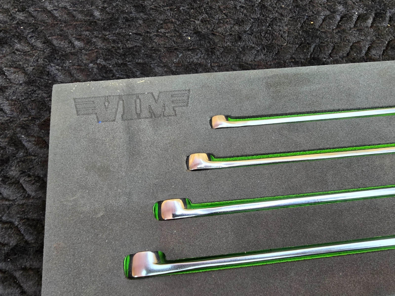 VIM Tools DFXL100 XL Deep Flex Head Ratcheting Wrench Set
