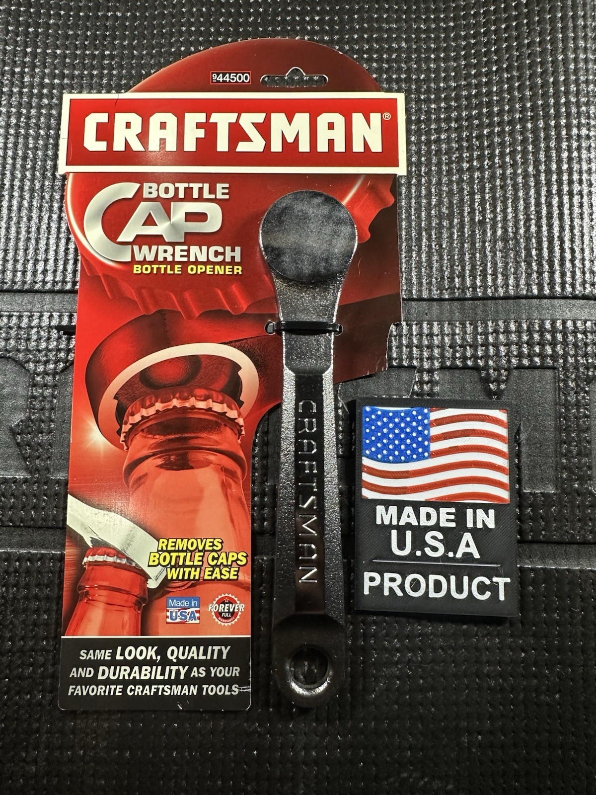 NOS 🔥 Sears Craftsman USA 🇺🇸 Bottle Cap Wrench Bottle Opener 44500 MINT*