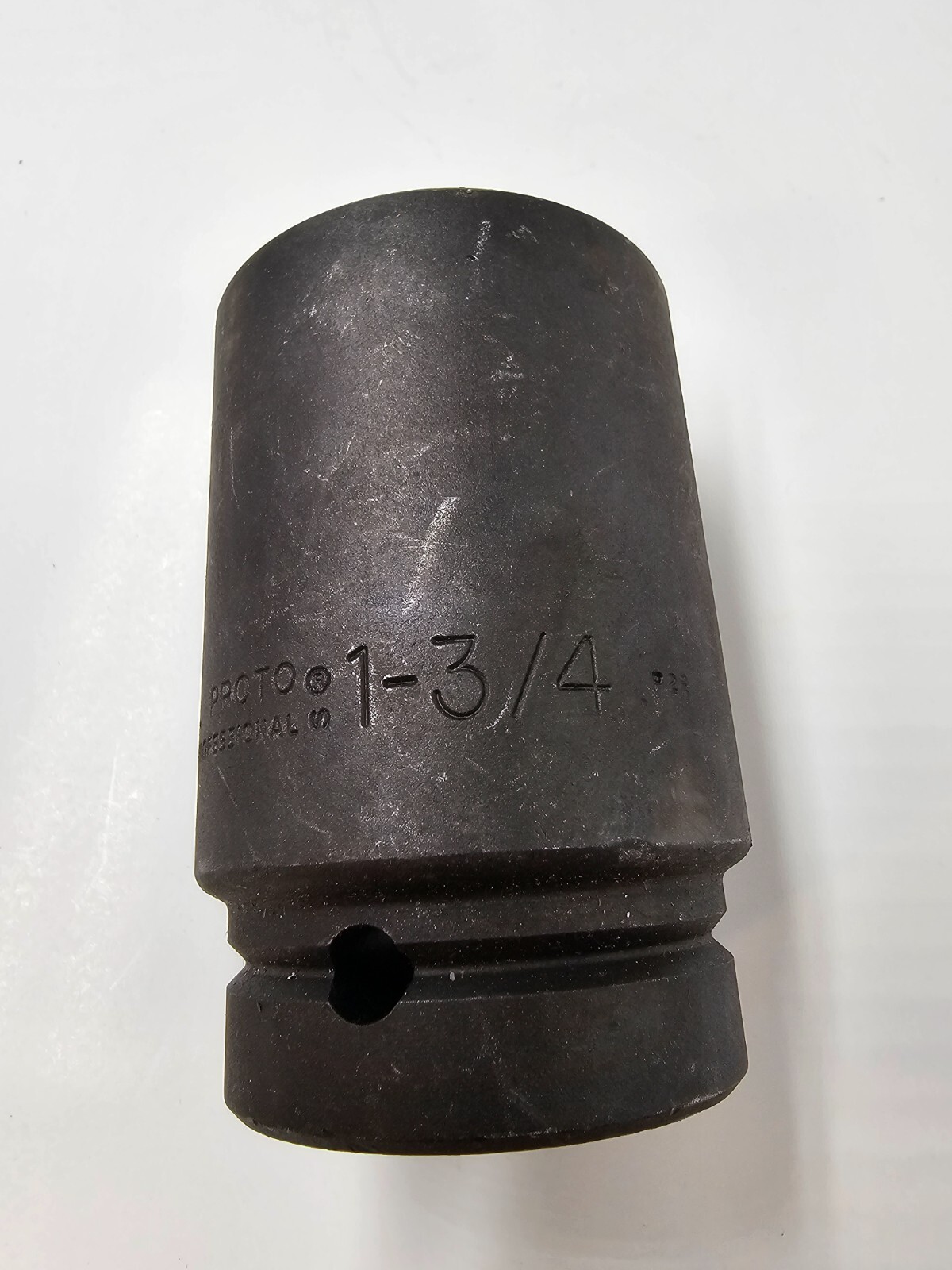 PROTO 10023 L Impact Socket 1 3/4 in, 1 in Drive Size 6-Point Black Oxide