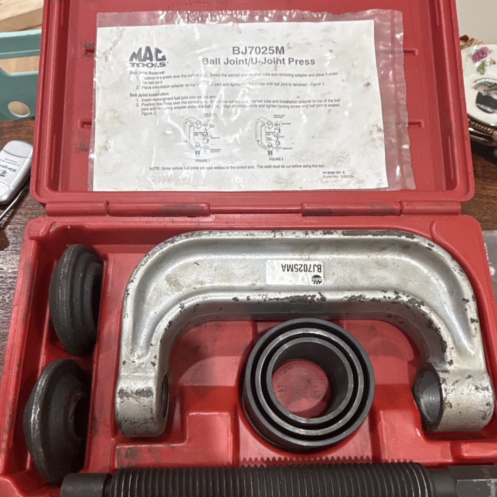 MAC TOOLS Ball Joint Press BJ7025MA
