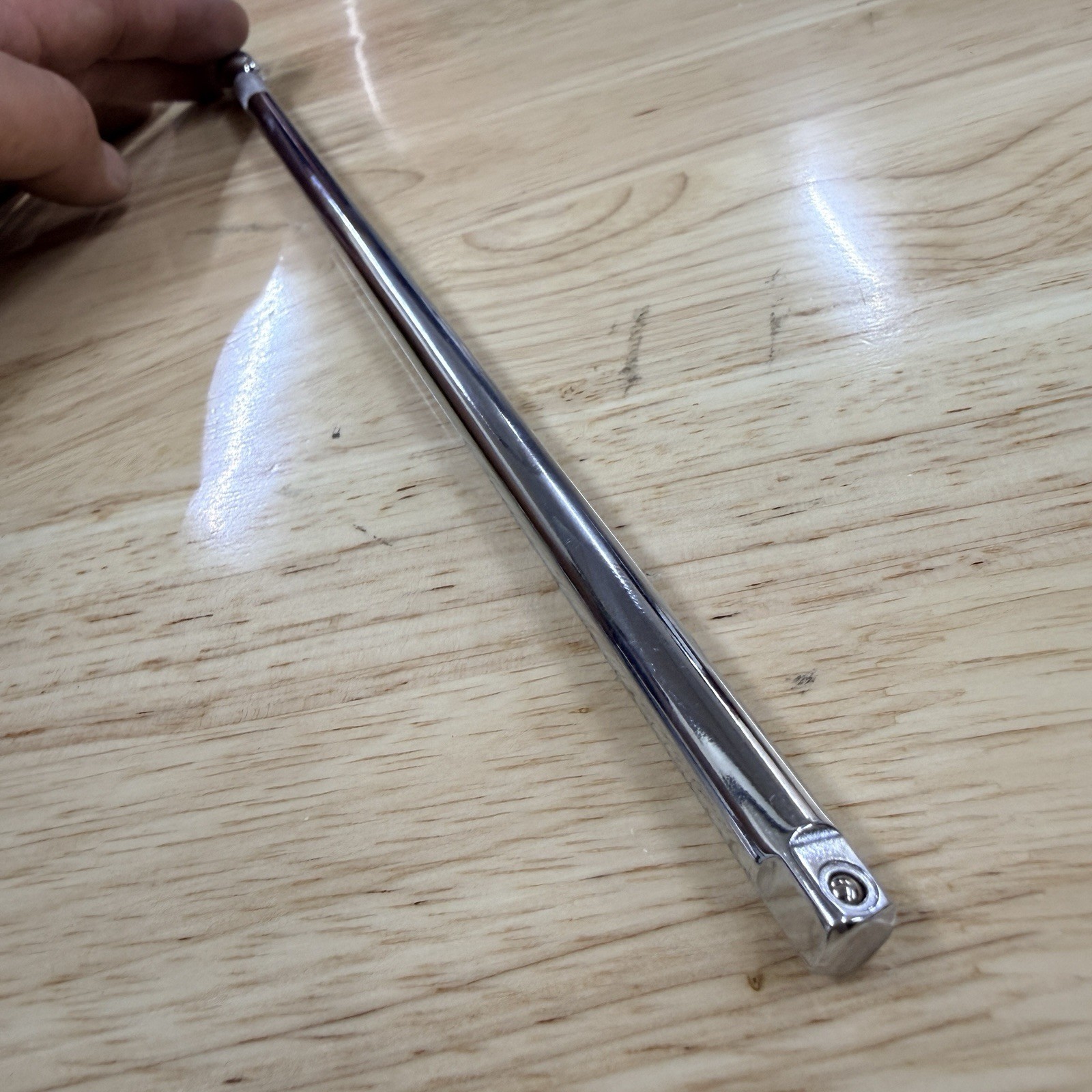 New ICON Professional 1/4” Drive 12” Long Chrome Extension E1L12