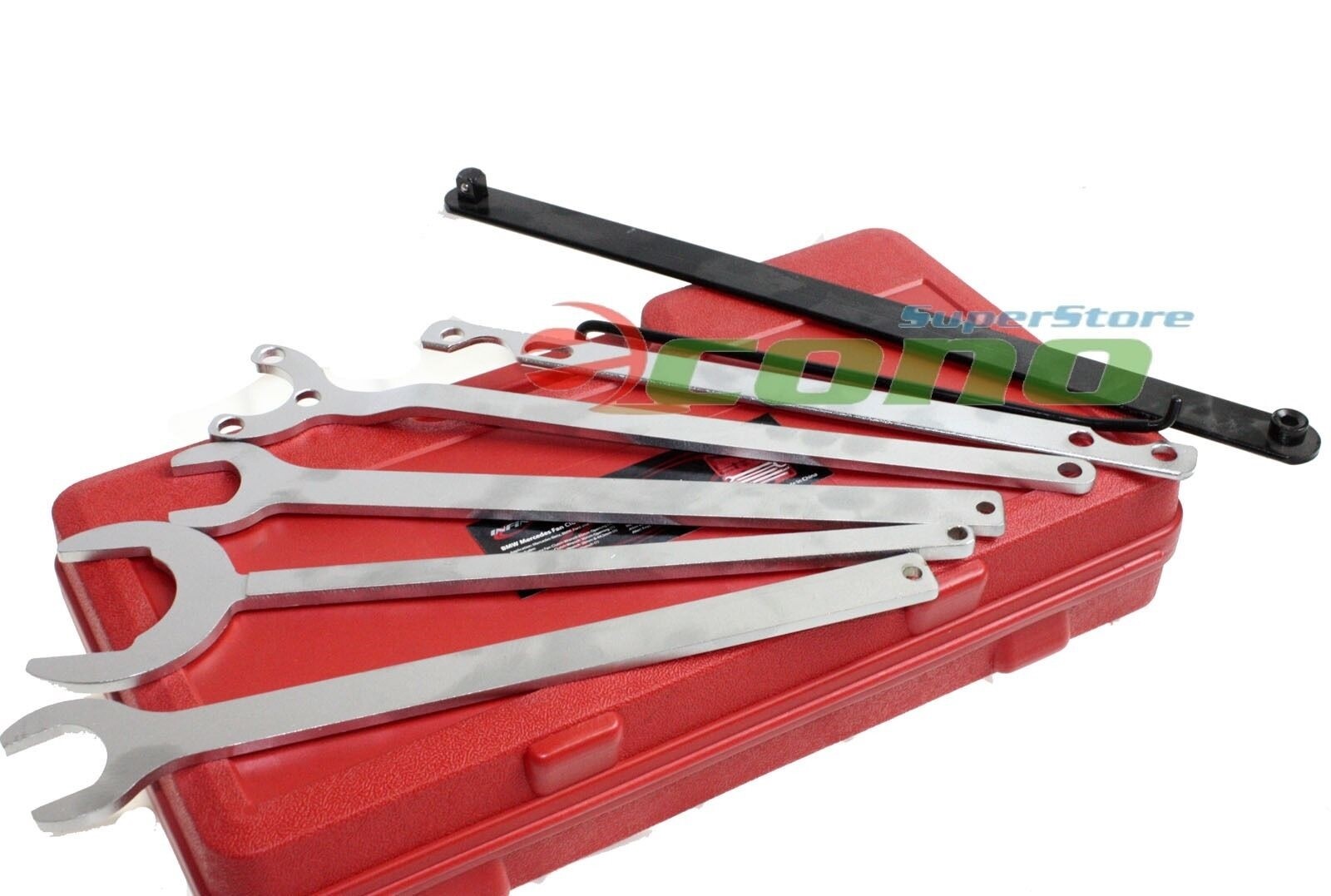 Fan Clutch Water Pump Holder Wrench Tool Set 32 36 38 40 65mm for BMW Mercedes