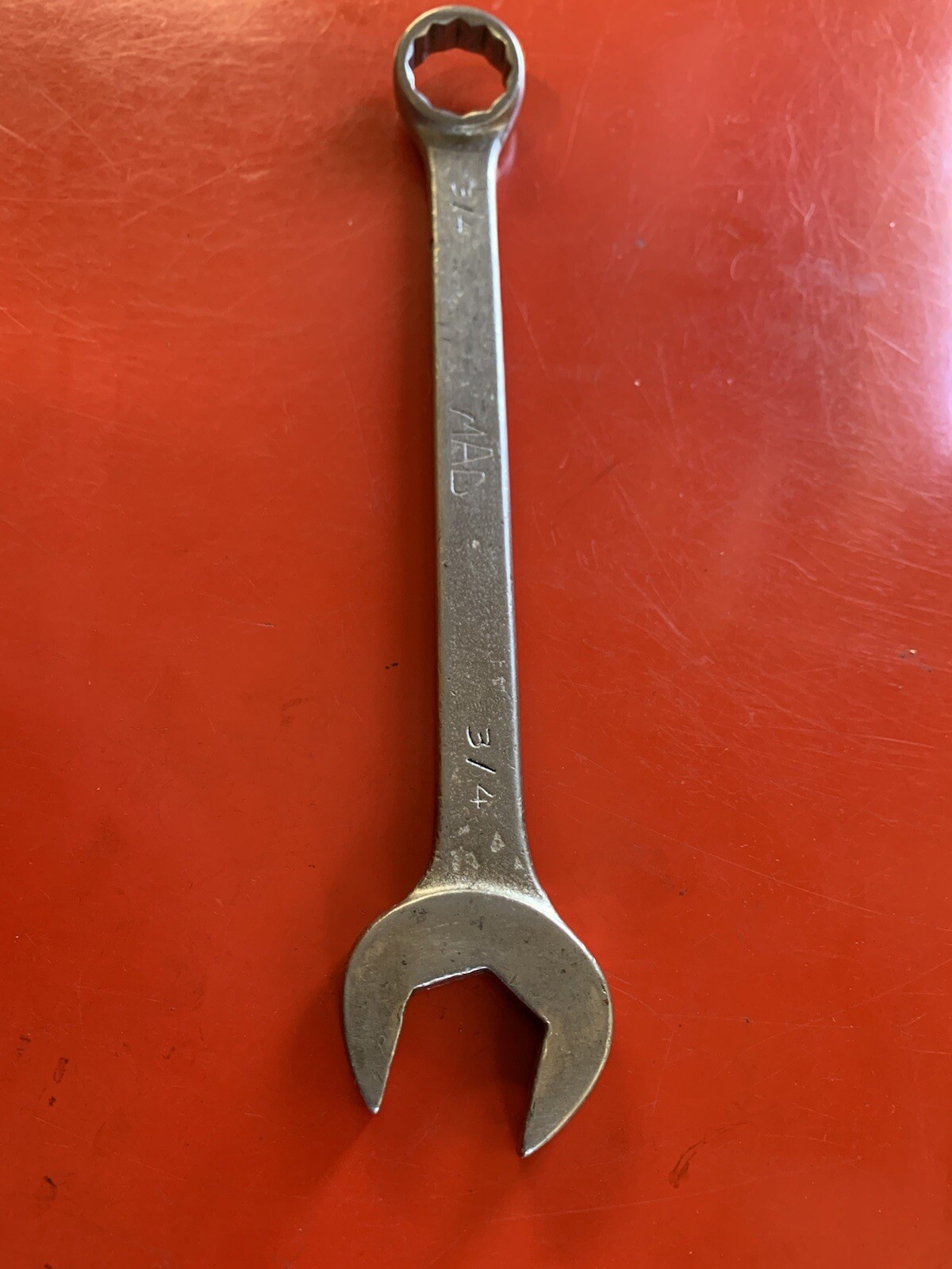 Mac Tools CW24 3/4″ Combination Wrench, 8.2″ Long, 12 Point.