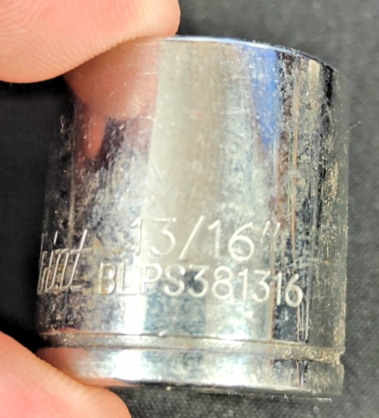 Blue Point Metric 1/4″ Drive 6 Point 14mm Socket Model BLPSM1414 Made USA