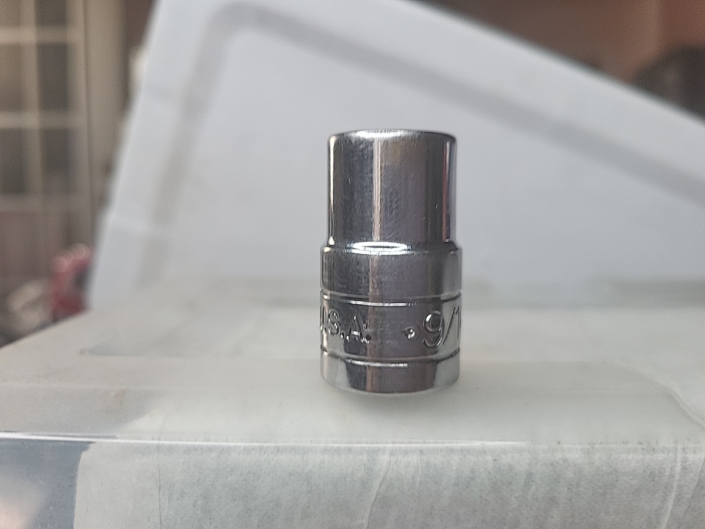 SK 40118 9/16″ Socket, 1/2″ Drive 6 Point Shallow Polished Chrome Socket USA