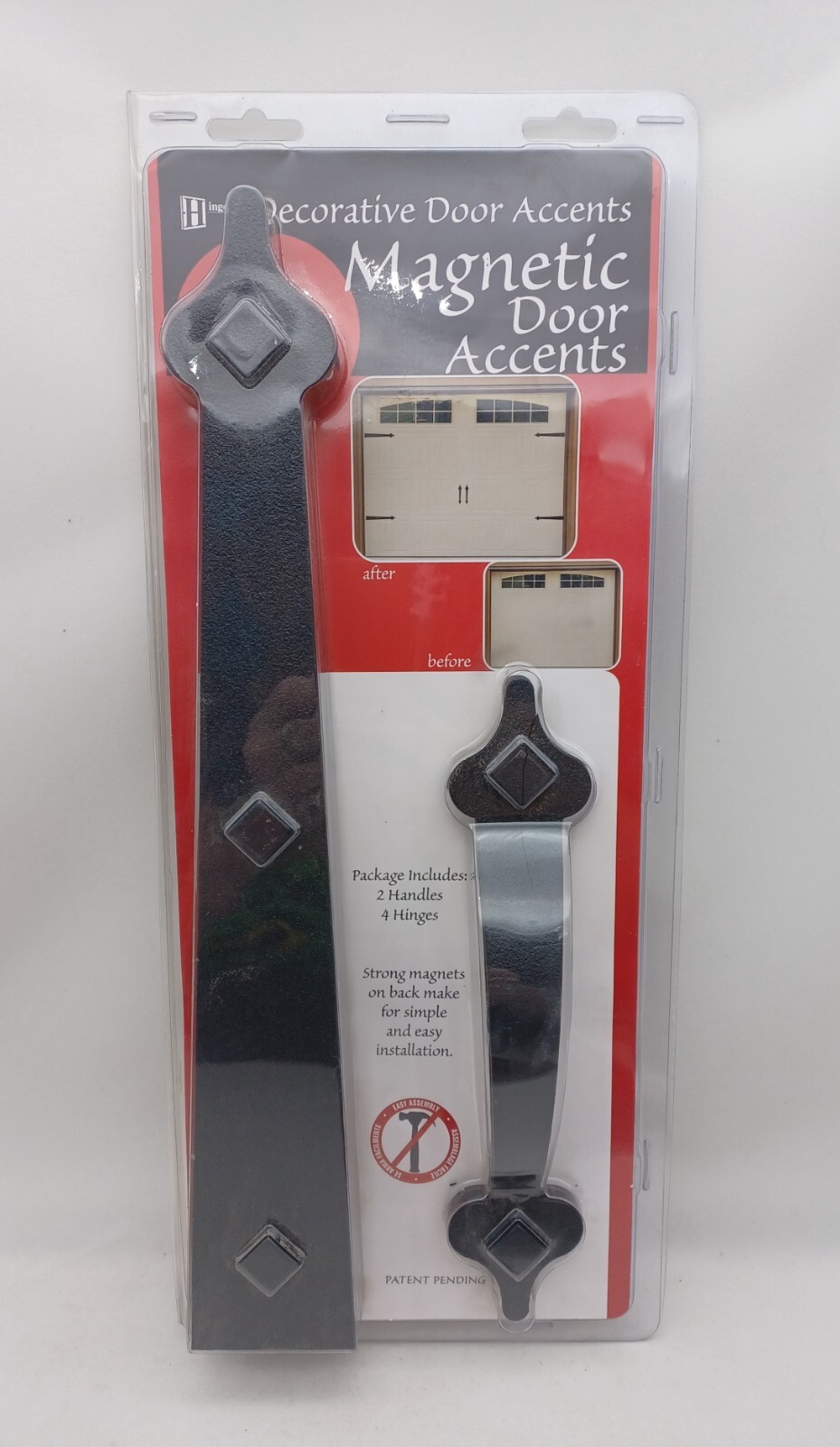 Household Essentials Garage Handle and Hinge Magnets – Decorative Magnetic